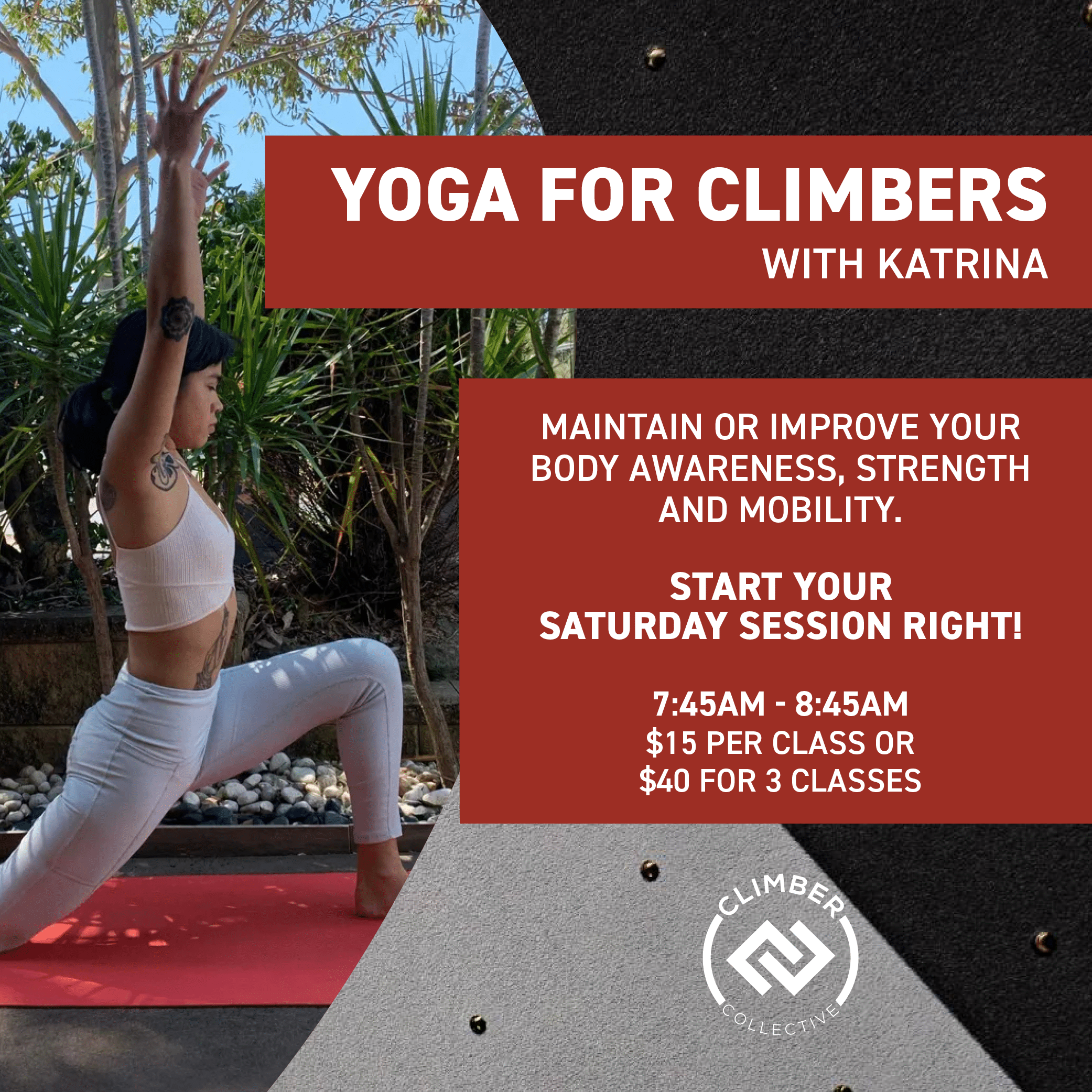 Yoga for Climbers Book Now! Climber Collective